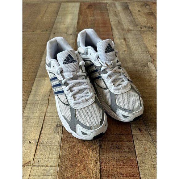 Adidas Mens Response CL Running Shoes Size 9.5 White & Grey Mesh Sneakers - Picture 5 of 8